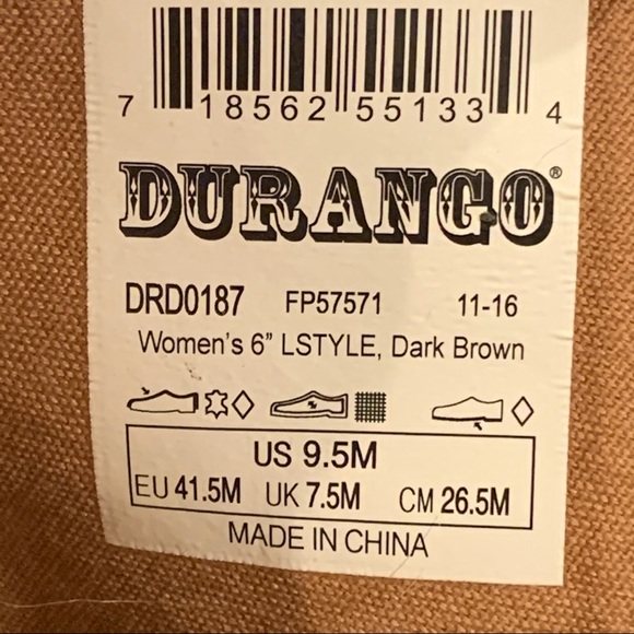 Durango “sneaker” boots, woman’s EUC, size 9.5 - Picture 8 of 9